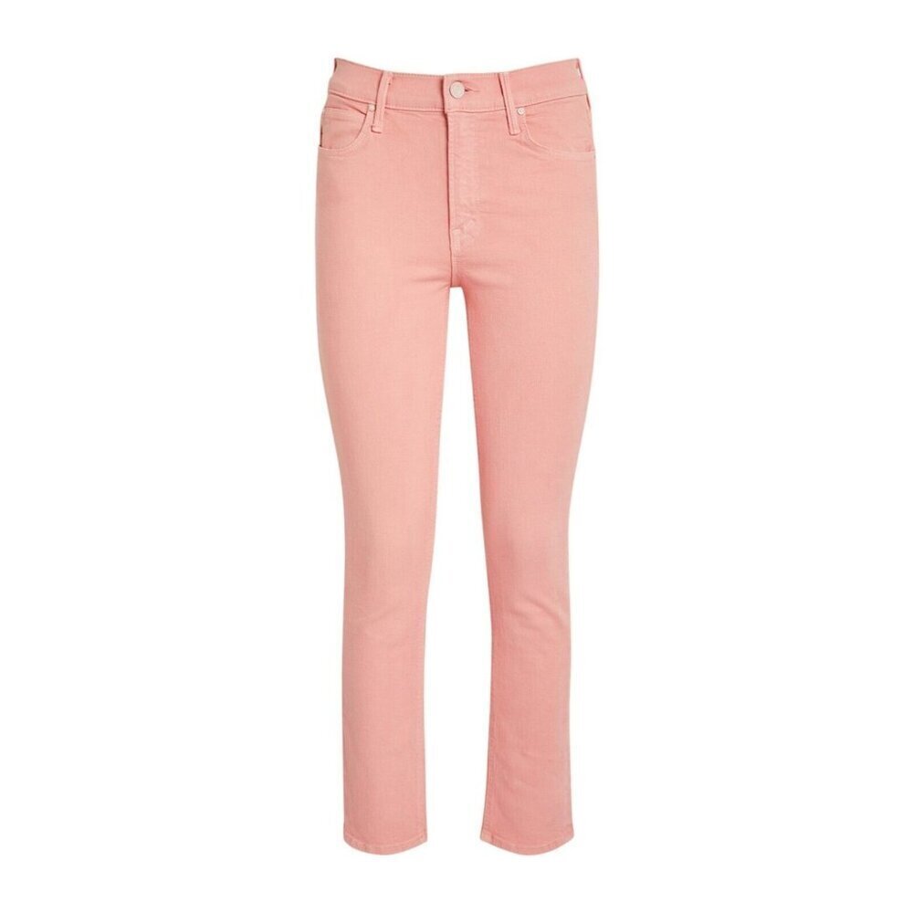 NWT Mother Mid Rise Dazzler Ankle in Play Date Quartz Pink Stretch Jeans 26 - Picture 8 of 8